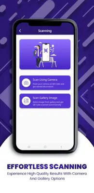 QR & Barcode Scanner & Encoder android App screenshot 1